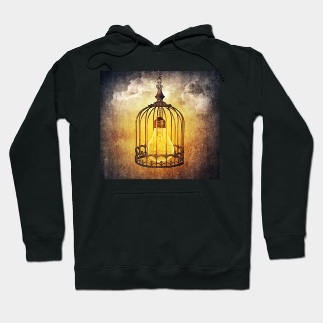 lightbulb in cage Hoodie by psychoshadow